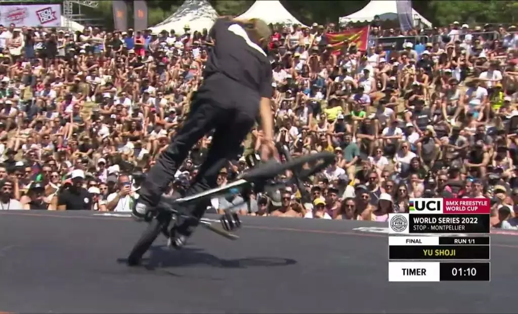 Παγκόσμιο Κύπελλο BMX: Νικητής στο freestyle flatland του Μονπελιέ ο Σότζι (vid)