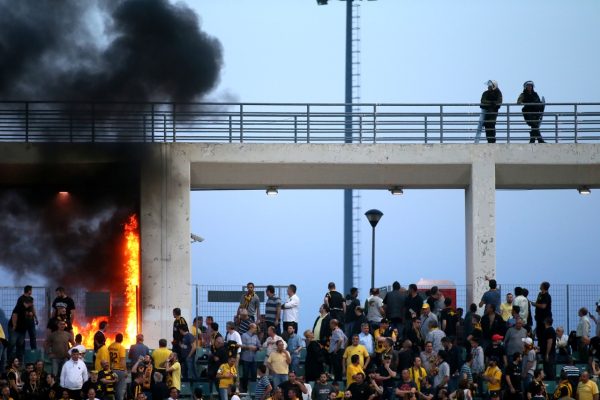 Οκτώ οπαδοί στη φυλακή για τα επεισόδια στον τελικό Κυπέλλου του 2017 στον Βόλο