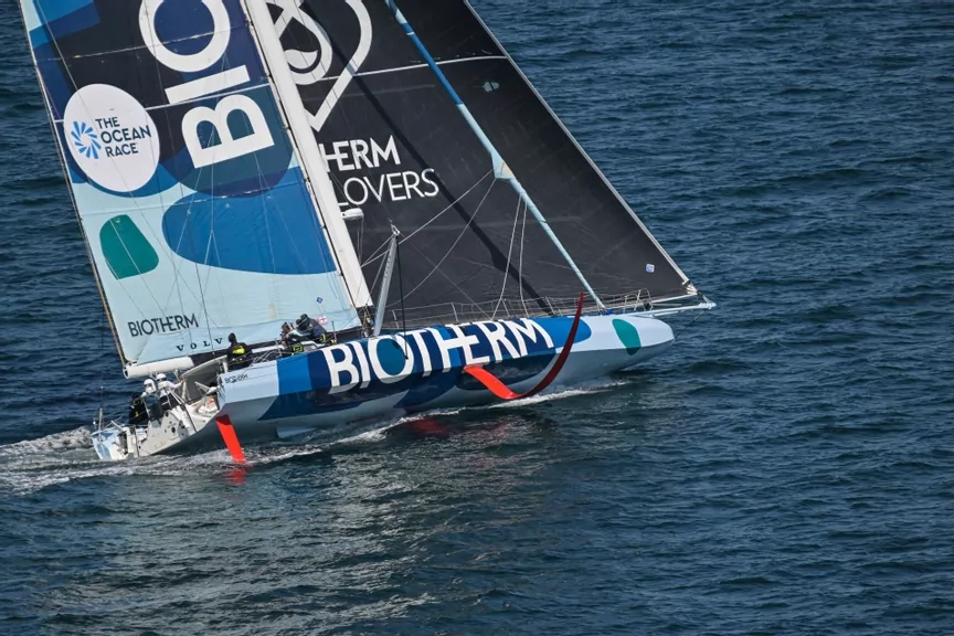 The Ocean Race: Νικήτρια στο In-Port Race του Όρχους η Biotherm (vid)