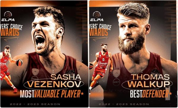 Euroleague: MVP ο Βεζένκοφ, κορυφαίος αμυντικός ο Ουόκαπ σύμφωνα με την Ένωση Παικτών