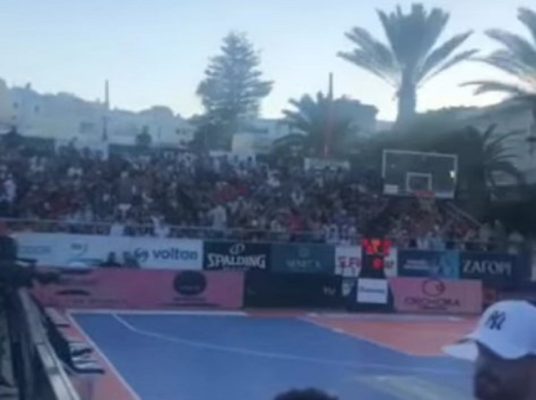 Αegean Street Ball Festival: Χαμός στη Σύρο πριν το τελικό event (vid)