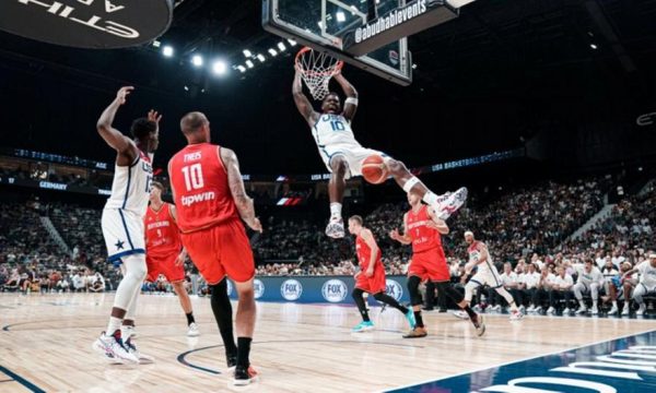 ΗΠΑ – Γερμανία 99-91: Ζορίστηκε αλλά νίκησε η Team USA (vid)