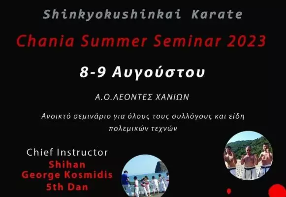 Χανιά, σεμινάριο Shinkyokushinkai Body Contact 8-9/10