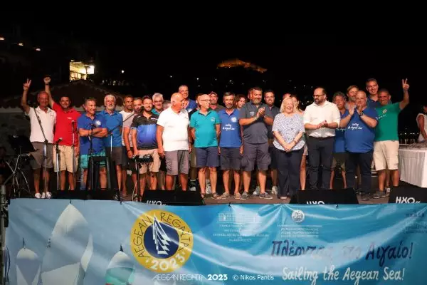 Aegean Regatta 2023: Εκκίνηση από τον Μόλυβο για τα Ψαρά (pics)