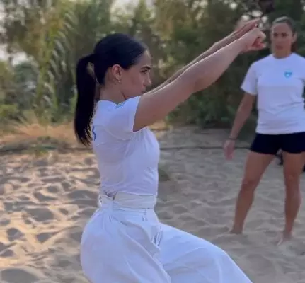 Παρουσίαση του Karate Beach Kata