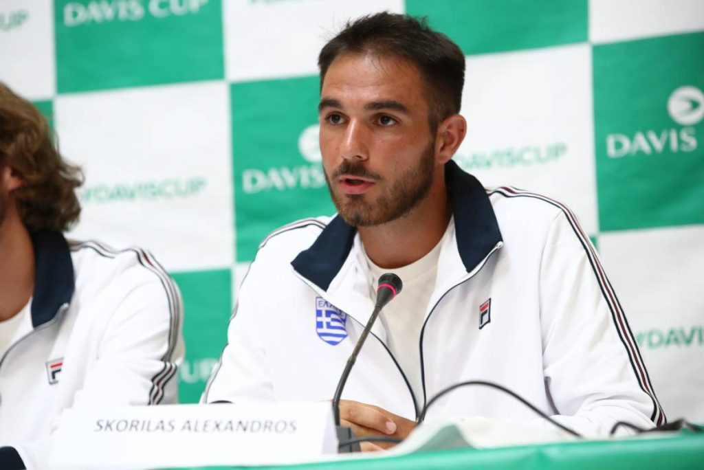 Davis Cup, Σκορίλας: «Ο κόσμος με στήριζε σε κάθε πόντο, τους ευχαριστώ πάρα πολύ»