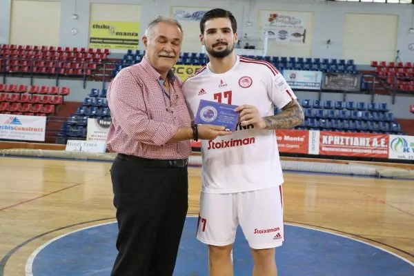 Handball Premier: Η Δράμα τίμησε Σάββα και Παπαδοπουλο