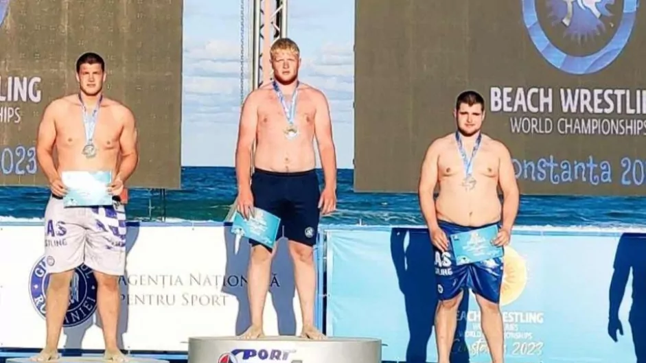 Διπλή επιτυχία στο Παγκόσμιο πρωτάθλημα Beach Wrestling