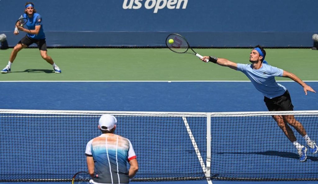 US Open: Το match point των αδερφών Τσιτσιπά (vid)