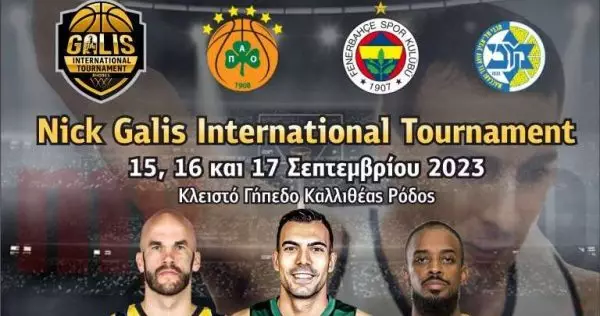 Ξεκινάει το Nick Galis International Tournament