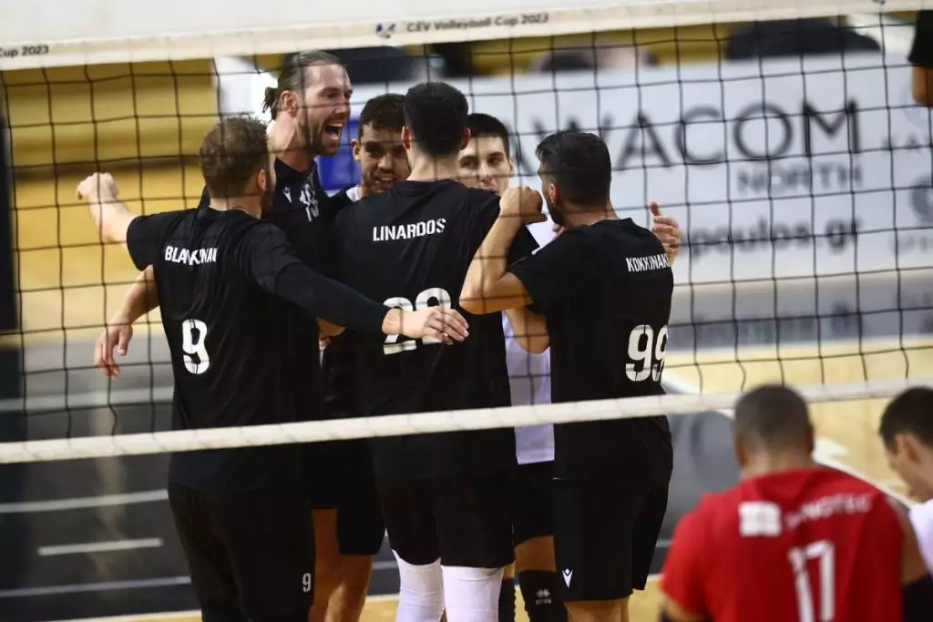 CEV Men’s Cup: Με τη Μλάντοστ στη φάση των «32» ο ΠΑΟΚ