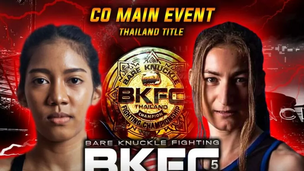 Στο co main event της διοργάνωσης Bare Knuckle FC Thailand 5 “Legends of Siam” η Φανή Πελούμπη