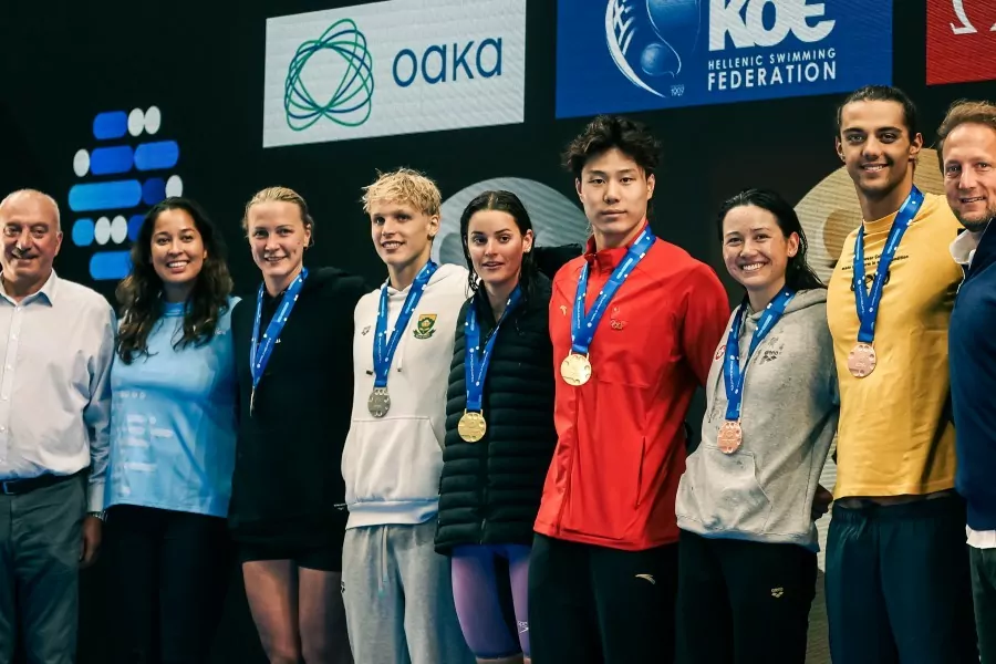 Ύμνοι της World Aquatics στην ΚΟΕ για τη διοργάνωση του World Cup Athens 2023