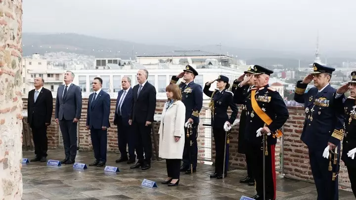 Στη Θεσσαλονίκη η ΠτΔ για τις εορταστικές εκδηλώσεις