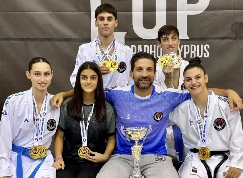 WIKF Continental Cup σάρωσαν οι Έλληνες καρατέκα στην Κύπρο