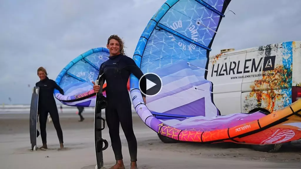 Πήγαν… πακέτο στη Harlem Kitesurfing οι αδερφοί Καζάτι! (vid)