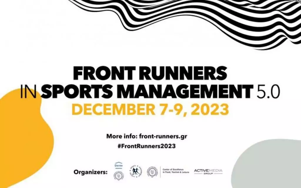 Πάνω από 60 κορυφαίοι ομιλητές στο Front Runners in Sports Management 5.0 στις 7-9 Δεκεμβρίου