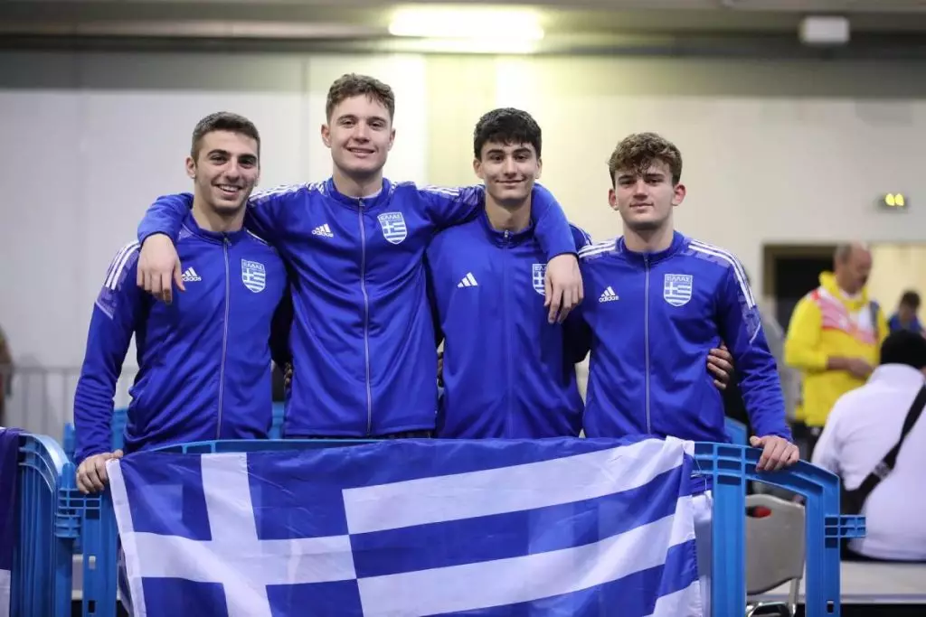 Παγκόσμιο Κύπελλο ξίφους μονομαχίας (U20): Στην 25η θέση η Ελλάδα στο ομαδικό