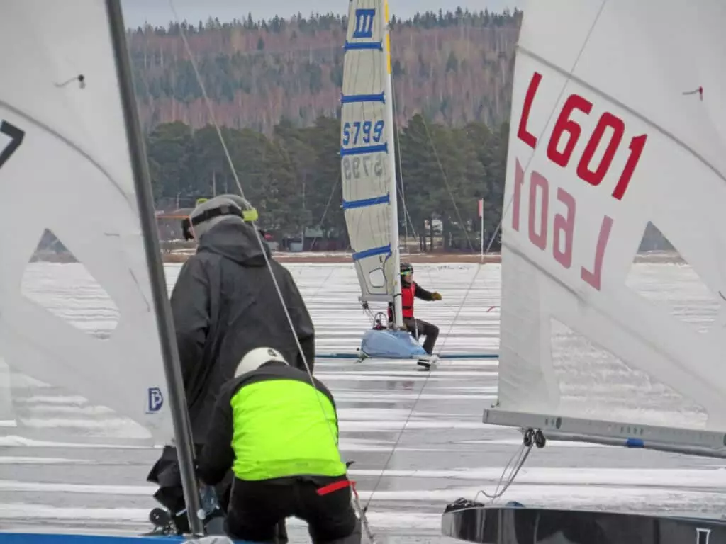 Διεθνής αγώνας Ice Sailing και στην Κίνα.