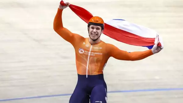 Πρωταθλητής Ευρώπης στο keirin o Harry Lavreysen.