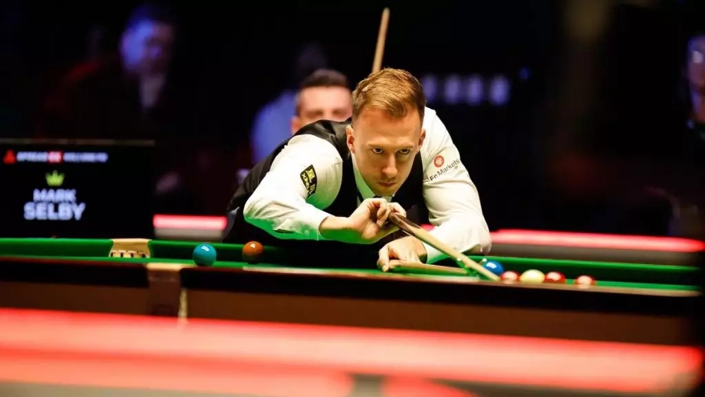 Ο Judd Trump νίκησε με 6-2 τον Cao Yupeng.