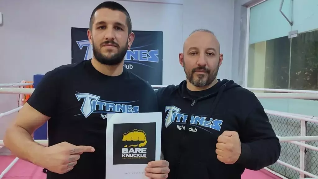 Συμβόλαιο με το Bare Knuckle FC o Βορειοελλαδίτης μαχητής Σάκης Ζάμπελος