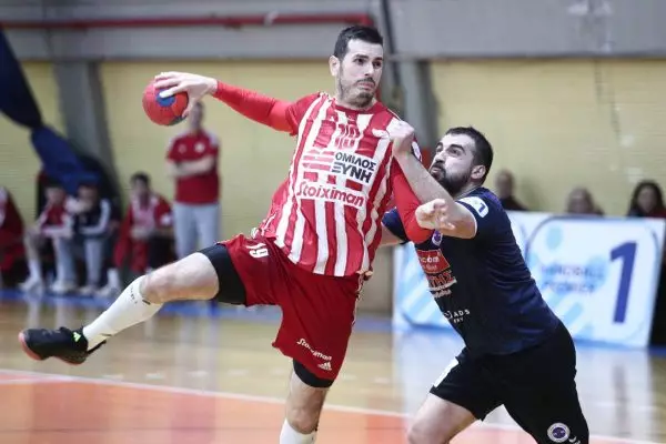 Ο Ολυμπιακός με τη Δράμα στη Handball Premier