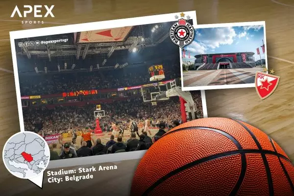 Το apexsports στη Σταρκ Αρένα του Βελιγραδίου για το “αιώνιο” σερβικό ντέρμπι