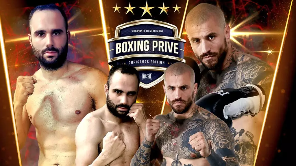 Στάλιος και Γεροδήμος αντιμέτωποι στο Scorpion Boxing Prive «The Grande»