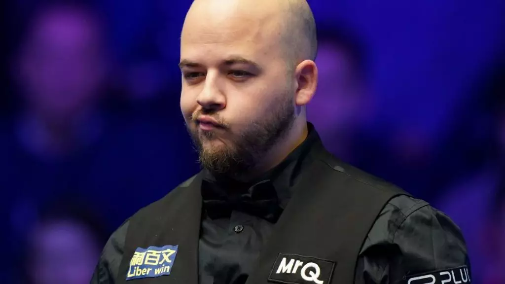 Στο γύρο των 32 πέρασε ο Luca Brecel.