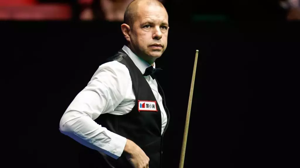 Πρωτοπόρος στο πέμπτο γκρουπ ο Barry Hawkins.