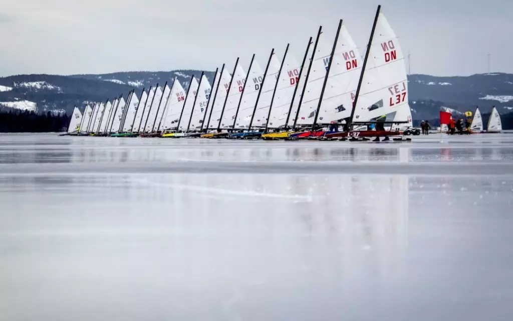 Ολοκληρώθηκε το παγκόσμιο πρωτάθλημα Ice Sailing.