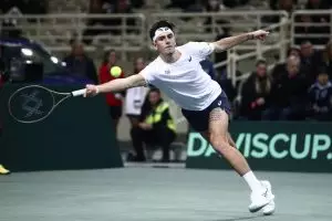 Ο Θάνος στο Davis Cup