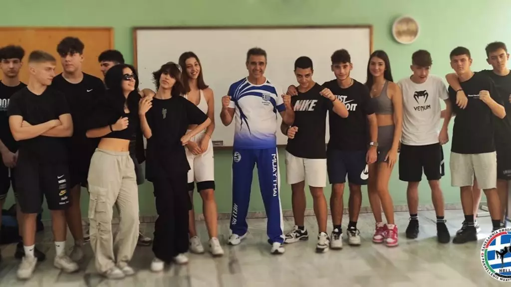 Παρουσίαση του Muaythai στην 11η Πανελλήνια Ημέρα Σχολικού Αθλητισμού – 7ο Λύκειο Πειραιά