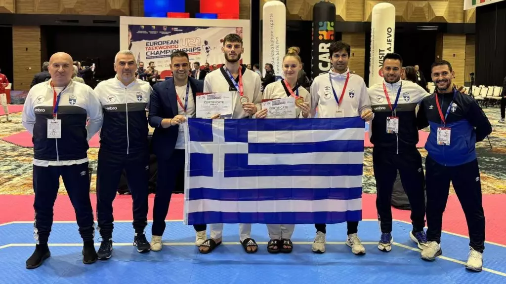 Ευρωπαϊκό Taekwondo U21: Πρωταθλήτρια Ευρώπης η Στέλλα Μαρεντάκη - «Ασημένιος» ο Μαρέτης