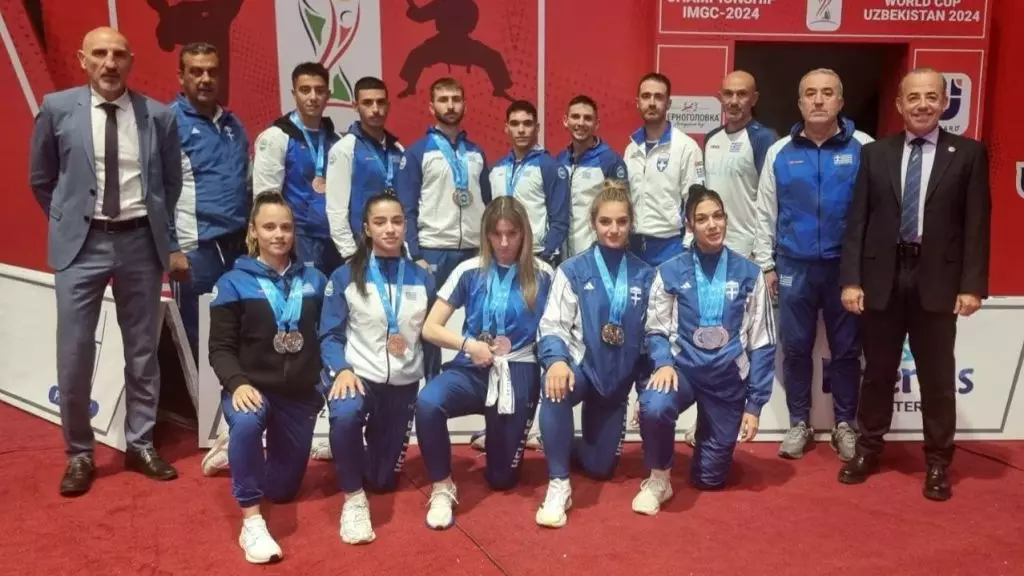 Σάρωσε η Ελλάδα στο Παγκόσμιο Κύπελλο Taekwondo ITF στο Ουζμπεκιστάν